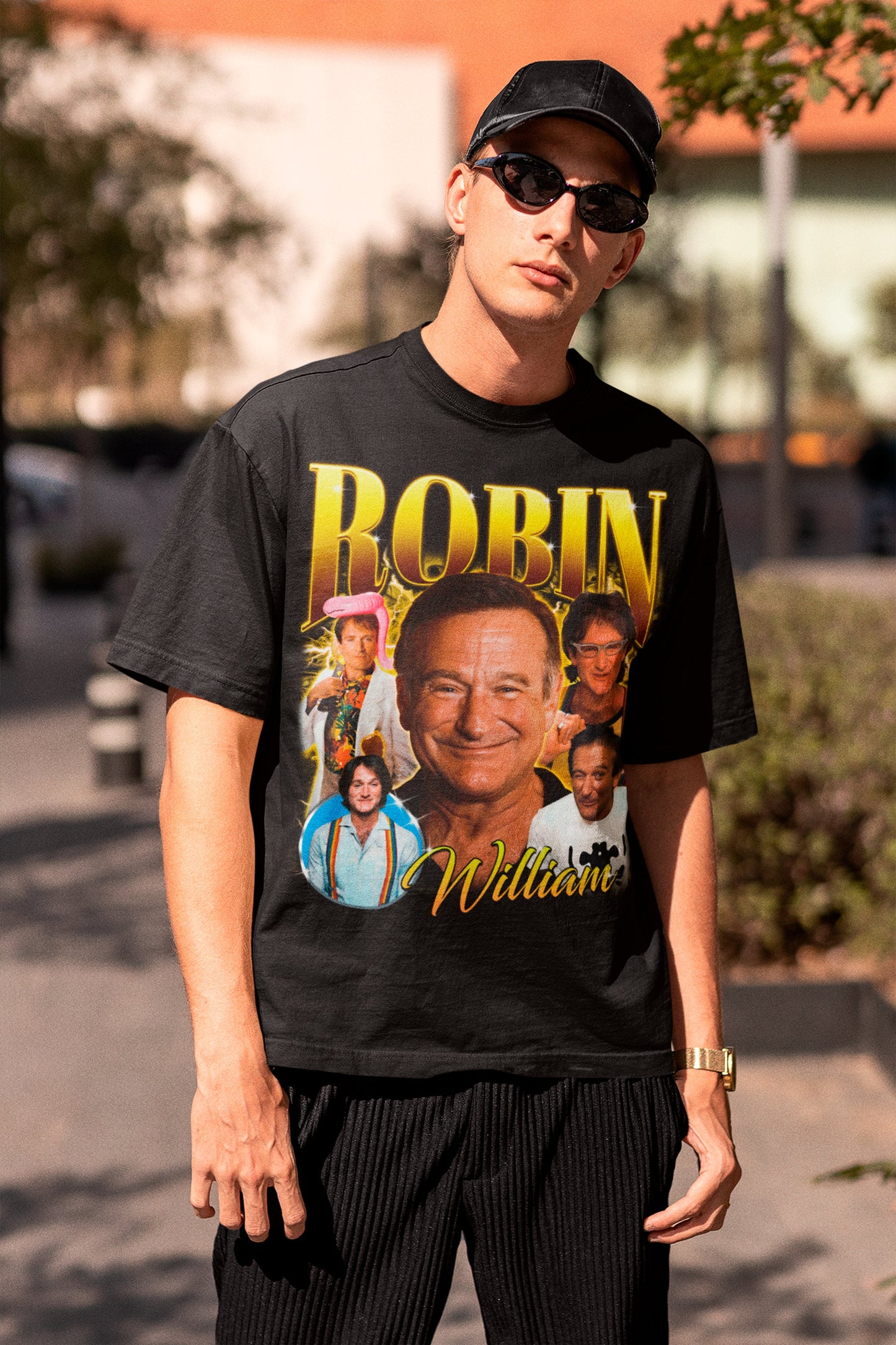 Retro Robin Williams T-shirt - Robin Williams Sweatshirt - Robin Williams Homage - Robin Williams Fan Merch - Robin Williams Tribute