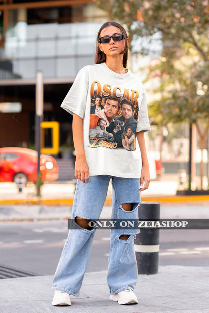Oscar Isaac Retro Bootleg Shirt - Oscar Isaac 90s T-shirt - Oscar Isaac Fan Gift - Oscar Isaac Tribute Actor