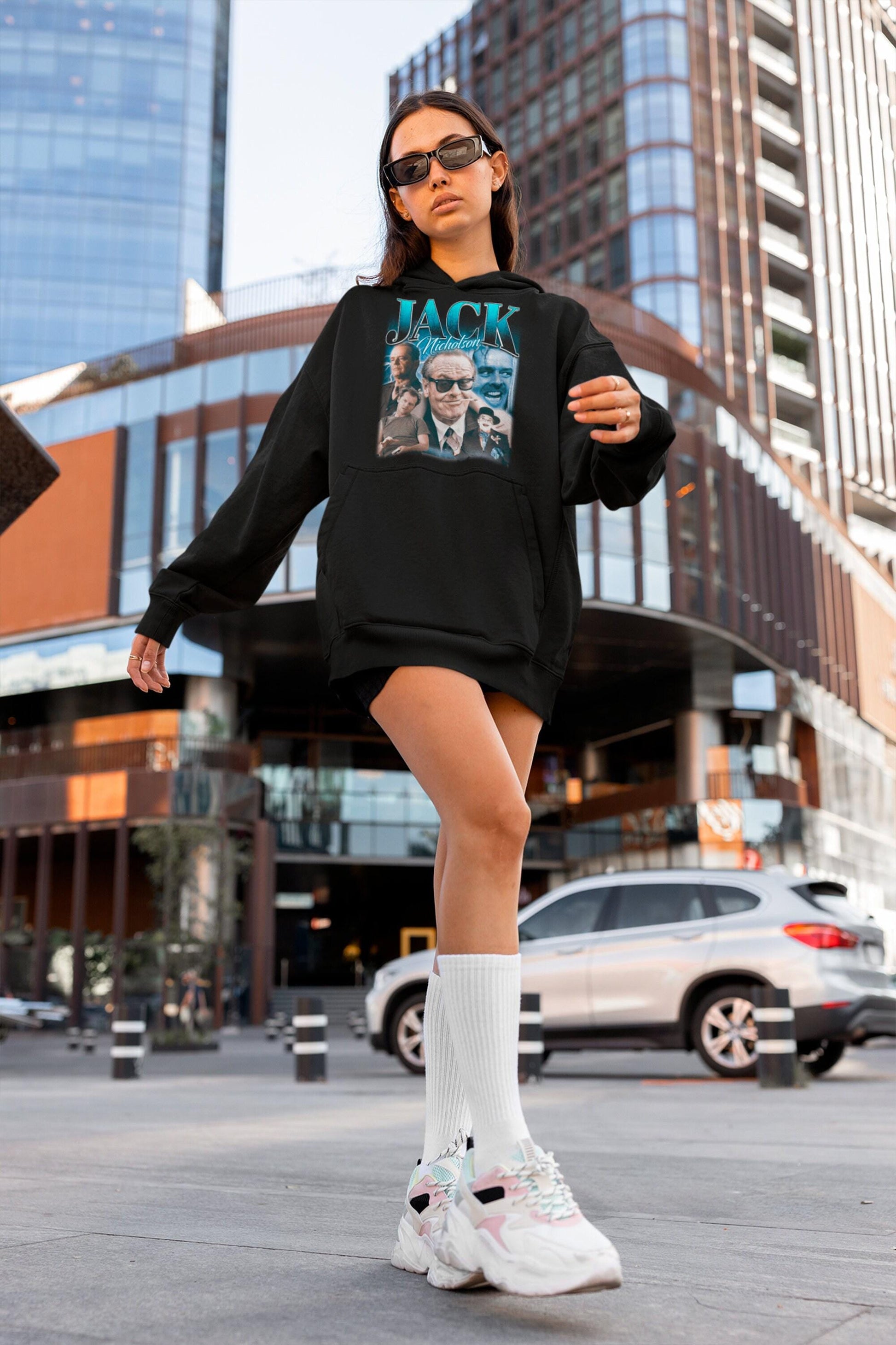 Jack Nicholson Retro 90s T-shirt - Jack Nicholson Sweatshirt - Jack Nicholson Merch - Jack Nicholson Gift for him or her - Jack Nicholson